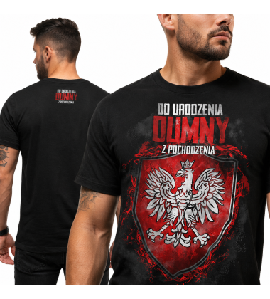 Koszulka-Od urodzenia dumny z pochodzenia